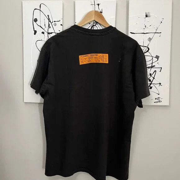 Hanes Cut Tag Vintage 1994 The Doors Black T-shirt KRNT Theater Jim Morrison - Picture 2 of 7